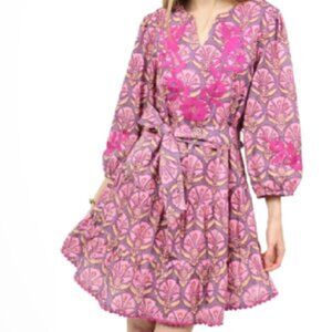 SISTER MARY PLUM MINI DRESS